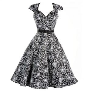 Pinup Couture 4xl Heidi Spiderweb dress